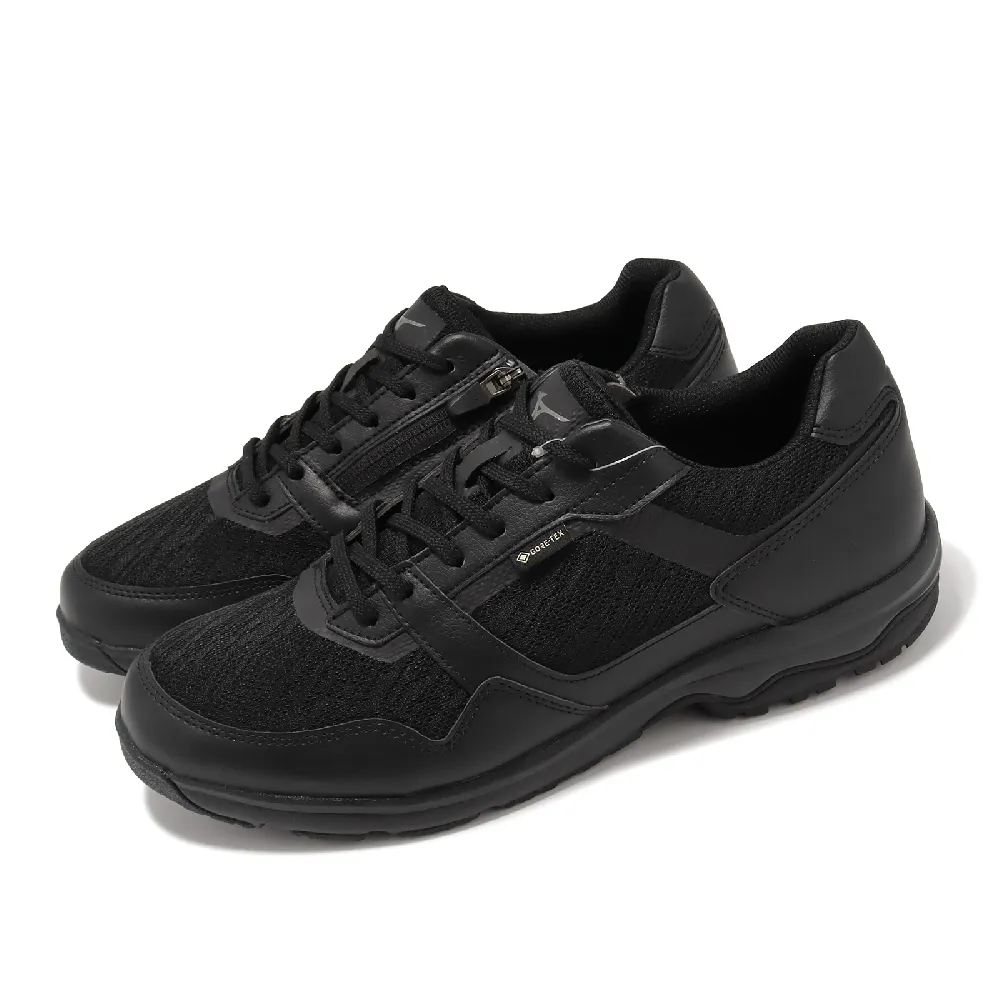 MIZUNO 美津濃】健走鞋LD Around 3 GTX 男鞋超寬楦黑防水休閒鞋
