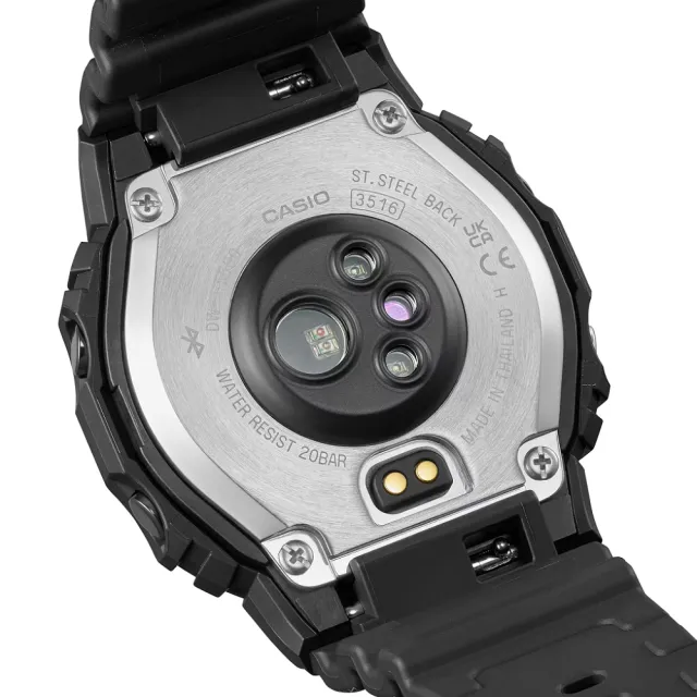 【CASIO 卡西歐】G-SHOCK 設計草圖 電路板的接線圖造型 多功能電子套錶 禮物推薦 畢業禮物(GMW-B5000EH-1)