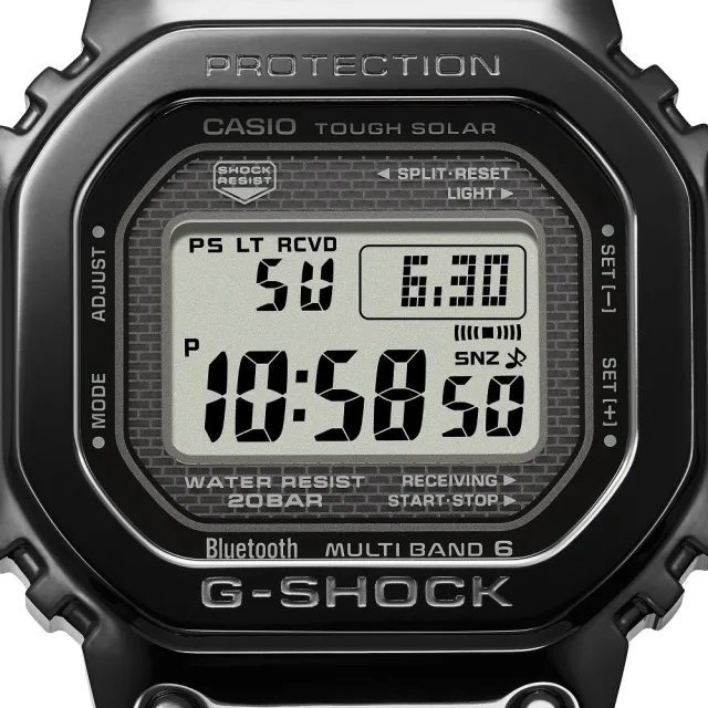 【CASIO 卡西歐】G-SHOCK 40周年塗鴉藝術風格電子錶(GMW-B5000EH-1)