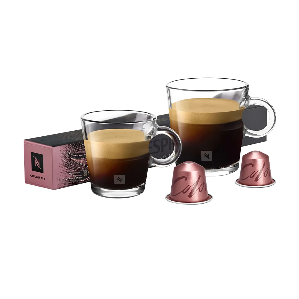 【Nespresso】Colombia哥倫比亞咖啡膠囊_鮮明而帶有果香(10顆/條;僅適用於Nespresso膠囊咖啡機)