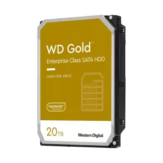 【WD 威騰】WD202KRYZ 金標 20TB 3.5吋企業級硬碟
