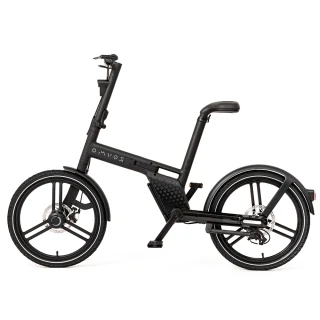 【OMVOS】Hyphen 無鏈條折疊車(黑/黑)(Ebike/摺疊自行車/電輔自行車)