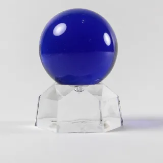 【A1 寶石】琉璃水晶球風水擺件-招財開運必備(7款任選-買一送一)
