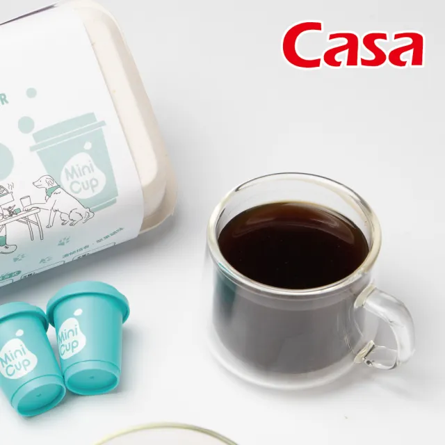 【Casa 卡薩】MINI CUP 深焙咖啡粉(2.1gX6入)