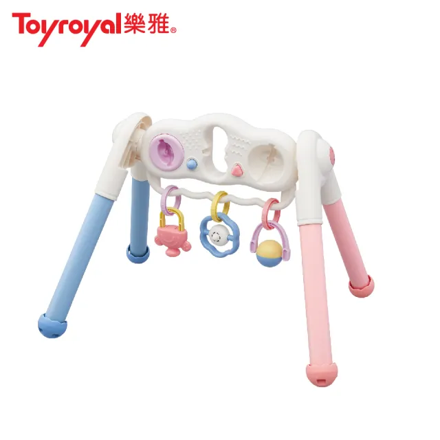 【Toyroyal樂雅 官方直營】寶寶二合一智育健力架(2個月以上)