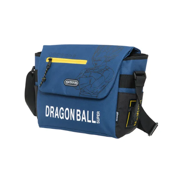 【OUTDOOR 官方旗艦館】DRAGON BALL SUPER七龍珠超-達爾信差包-藍色(超級賽亞人X流行元素)