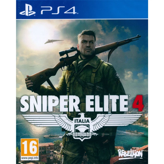 SONY 索尼 PS4 狙擊之神 4 Sniper Elite 4(中英文歐版)