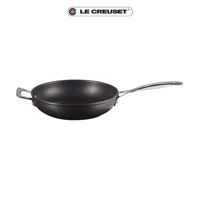 【Le Creuset】超完美不沾鍋系列-單柄單耳煎鍋26cm