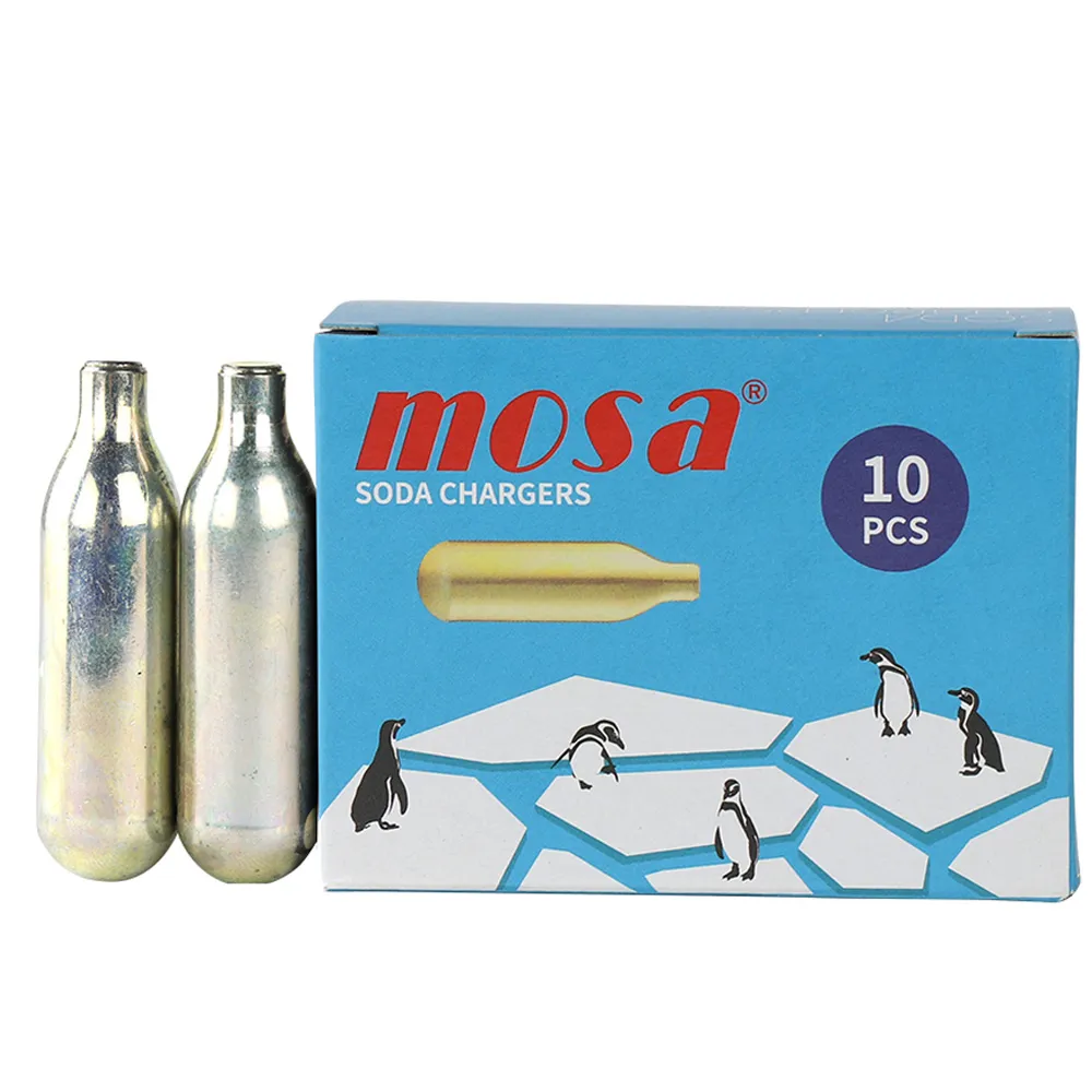 【台灣mosa】CO2 氣彈 氣泡水專用(1盒 鋼瓶、氣瓶、isi)
