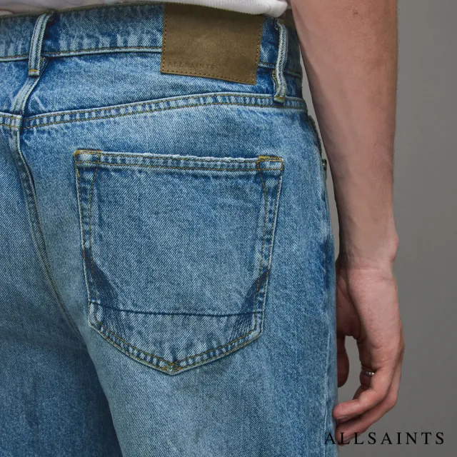 【ALLSAINTS】CURTIS 復古工裝中腰直筒牛仔褲-多色(直筒版型)