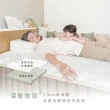 【LoveFu】撐腰樂眠床2-標準雙人5尺(雙人床墊/涼感支撐/獨立筒床墊/硬床推薦)