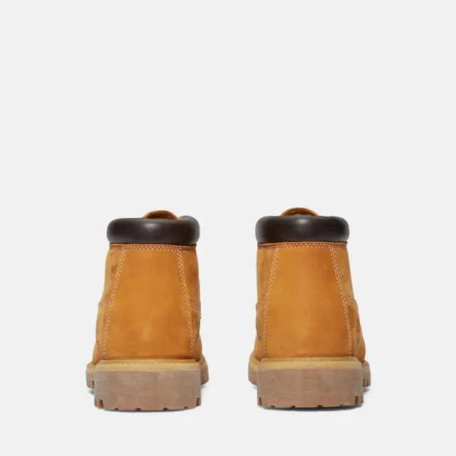 【Timberland】男款小麥黃經典防水短靴(23061231)