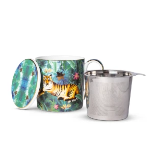 【T2 Tea】T2 老虎的叢林夢馬克杯(T2 Jungle Dreaming Mug With Infuser Tiger)