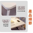 【HM旬木居家】小桌子 床上桌 床上折疊桌 卡槽設計 人體工學設計 不刮床