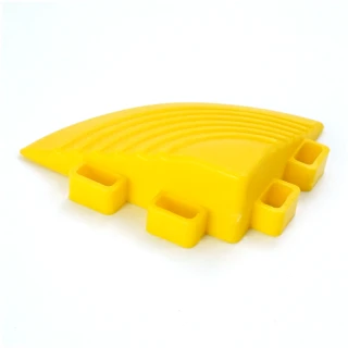 【工具達人】洗車專用地墊 塑膠地墊 浴室防水墊 黃色隔柵板 DIY拼接地墊 止滑墊 塑膠格柵板(190-PPGC6Y)
