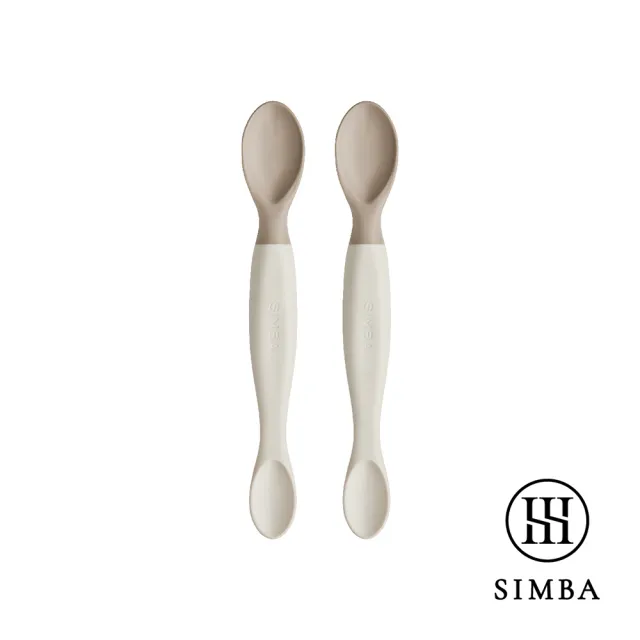 【Simba 小獅王辛巴官方直營】美味軟質湯匙2入(寶寶餐具/矽膠湯匙)
