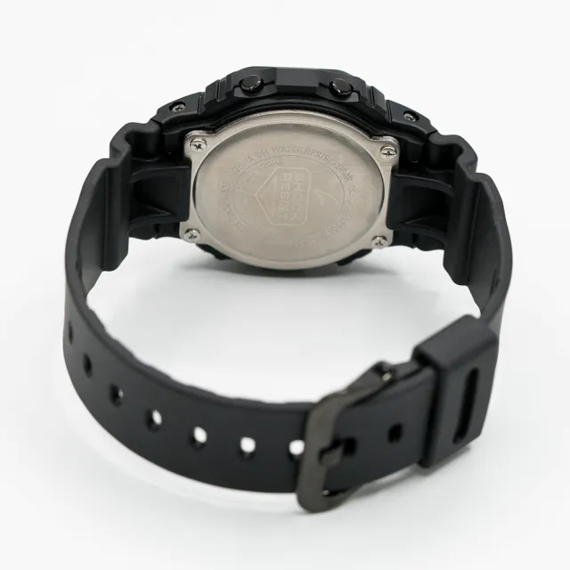 【CASIO 卡西歐】G-SHOCK 神秘暗黑經典潮流概念錶(黑-DW-5600MS-1DR)