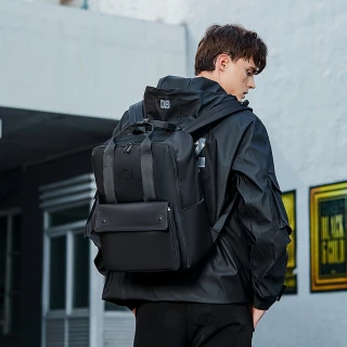 【B+ 大尺碼專家】潮流 後背包 雙肩包 多功能 時尚 學生書包 旅行背包(0808121)