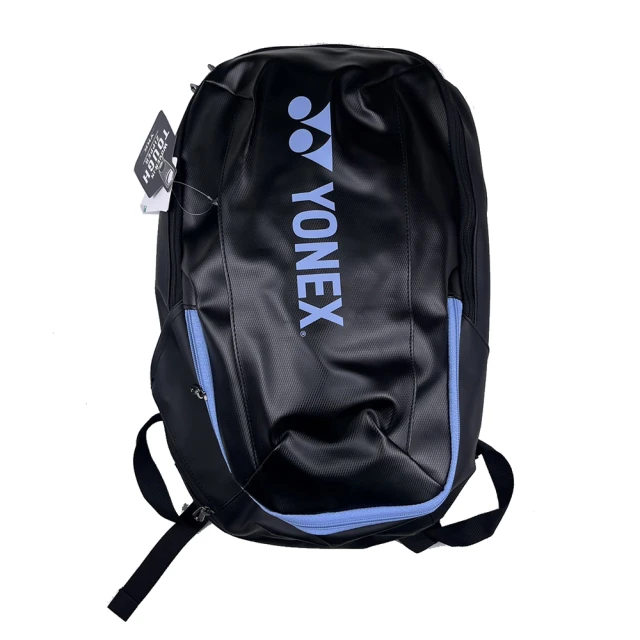 YONEXYONEX 羽球袋雙肩背包31x19x47cm碳纖紋黑24L(BA82412EX007)