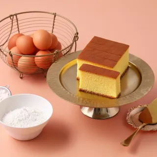 【金格食品】厚蛋 • 五三燒長崎蛋糕460g(三盒組)