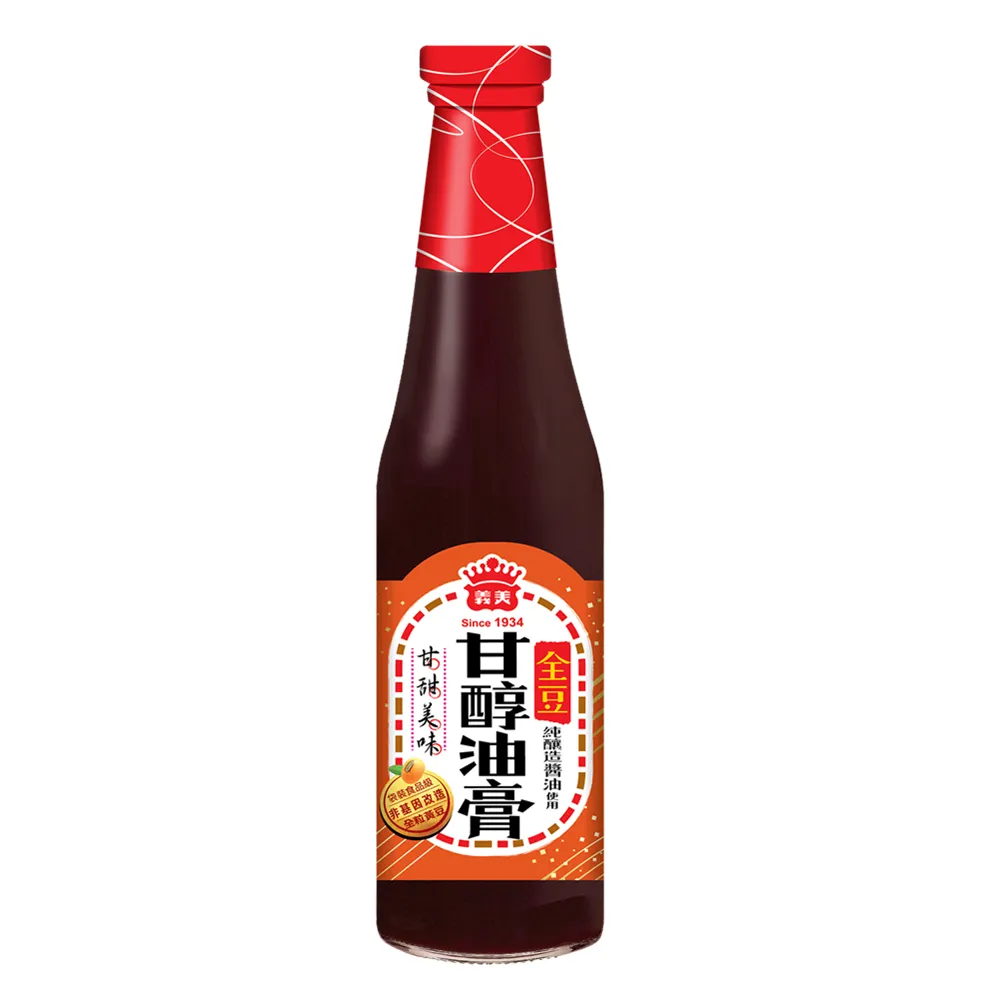 【義美】全豆純釀造甘醇醬油膏(535g/罐全素)