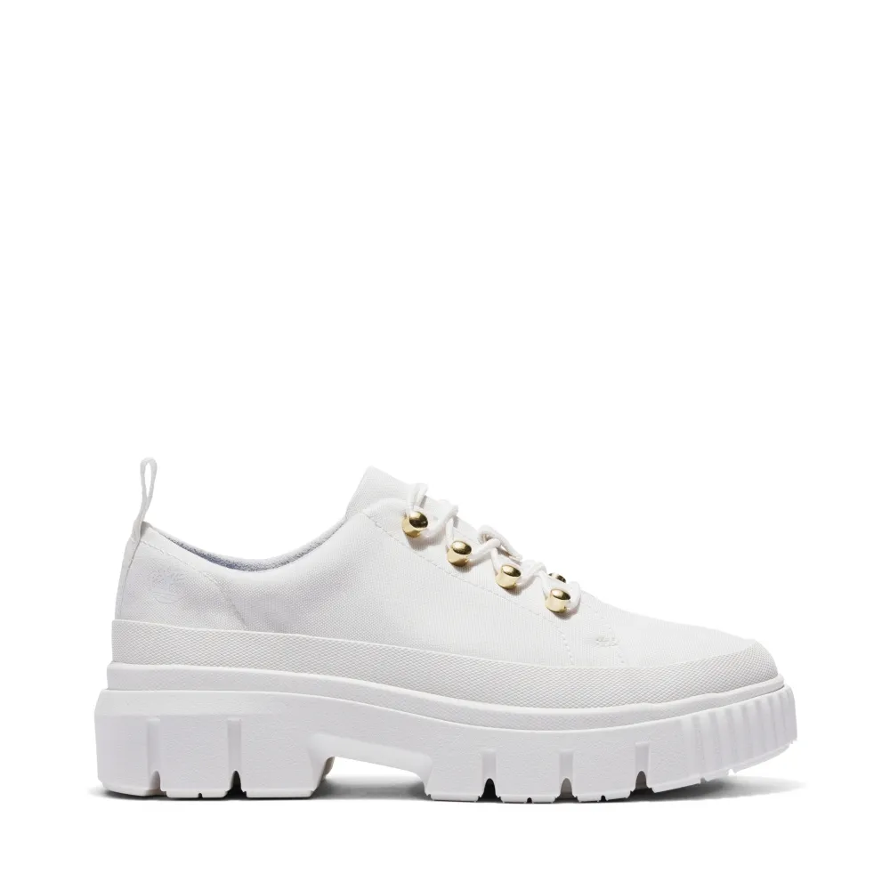 【Timberland】女款白色休閒鞋(A5N19L77)