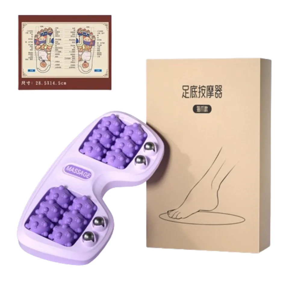 Michael Fitness 麥克健身】磁珠按摩腳底按摩器腳底按摩滾輪(腿部穴位磁珠放鬆穴位足底按摩) - momo購物網- 好評推薦-2026年1月