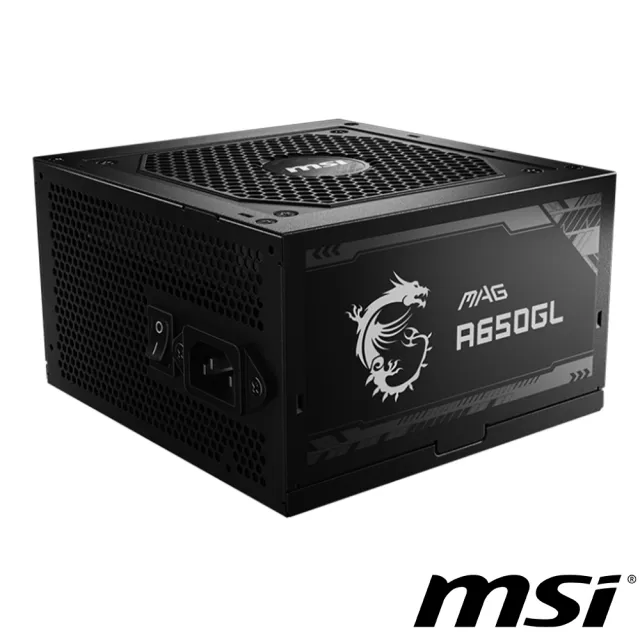 【MSI 微星】MAG A650GL 80PLUS 650W 金牌 電源供應器