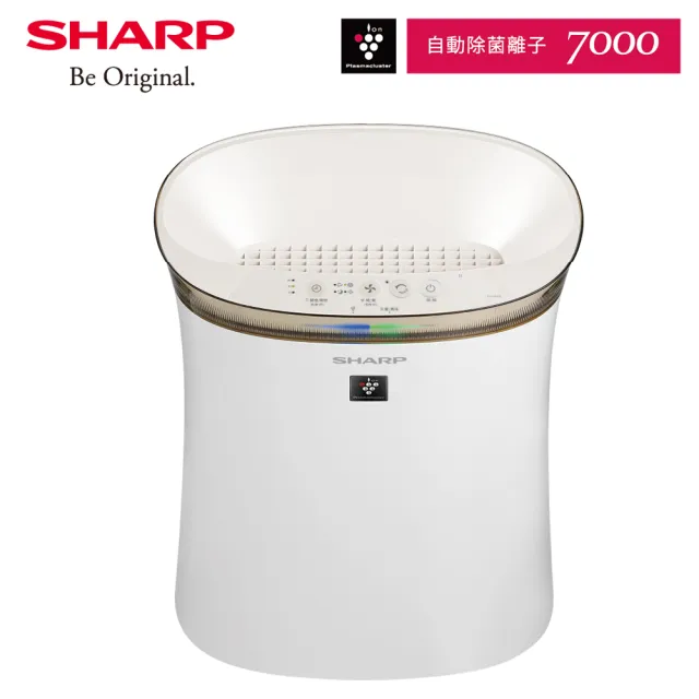 【SHARP 夏普】自動除菌離子空氣清淨機-香草白(FU-H40T-W)