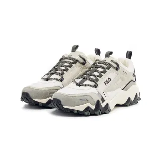【FILA官方直營】男鞋 女鞋 OAKMONT TR v2 中性運動鞋-白灰(4-C129Y-067)
