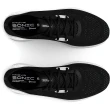 【UNDER ARMOUR】UA 女 HOVR Sonic 5慢跑鞋 運動鞋_3024906-001(黑色)