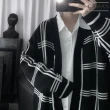 【CPMAX】新款韓版慵懶風寬鬆針織毛衣外套(針織外套 針織開衫 毛衣外套 V領外套 C134)