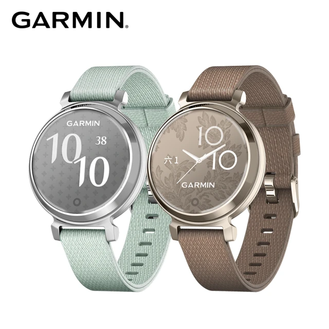 【GARMIN】Lily 2 智慧腕錶 經典款 編織錶帶款