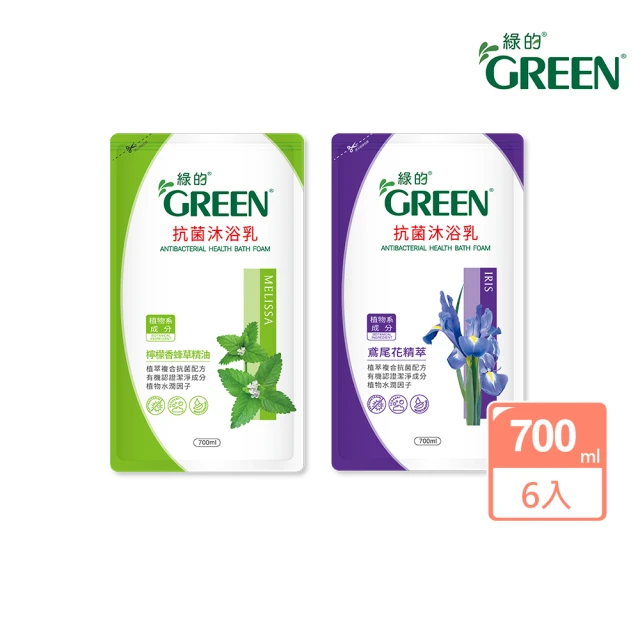 Green 綠的 抗菌沐浴乳加侖桶3800ml(綠茶精油/百