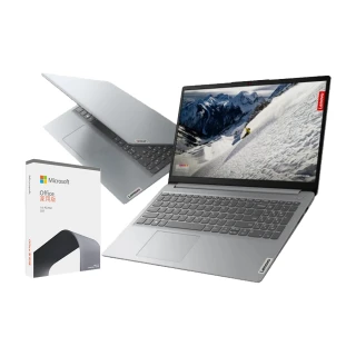 【Lenovo】Office 2021★15.6吋R5輕薄筆電(IdeaPad Slim 1/82R400F8TW/R5-5500U/8G/512G/W11)