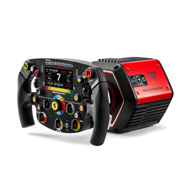 【THRUSTMASTER 圖馬斯特】T818 DD WHEEL BUNDLE Ferrari SF1000(賽車、方向盤、直驅)