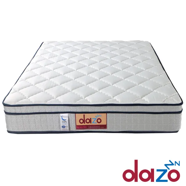 【Dazo】3M防潑水2cm乳膠獨立筒床墊(單人加大3.5尺)
