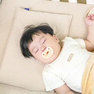 【Gennies 奇妮】機能恆溫抗菌萬用平枕 多功能平枕 嬰兒枕(卡布奇諾)