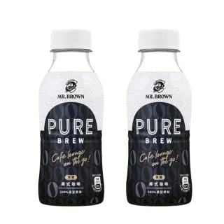 【金車/伯朗】Pure Brew美式咖啡x2箱(350mlx24入)