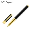 【S.T.Dupont 都彭】D-Initial系列黑桿金夾鋼珠筆(262202)