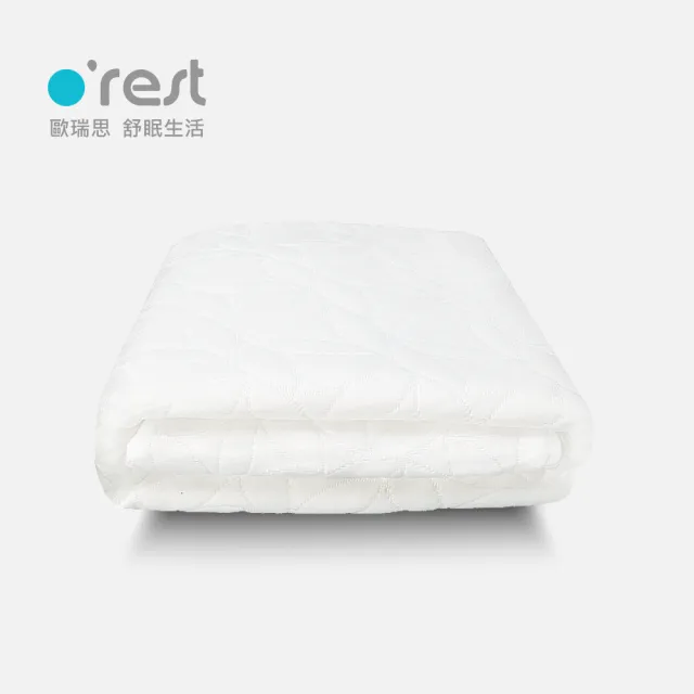 【orest】床包式防水防蹣保潔墊-標準雙人 5*6.2呎(蘆薈親膚)