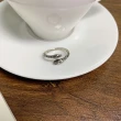 【SUMMER一夏】韓國設計S925純銀雙頭蛇復古輕奢開口戒指食指潮流戒指(甜酷風)