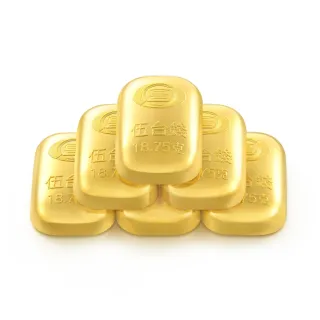 【點睛品】伍台錢x6塊 黃金金條_計價黃金(共約30錢/共約112.5克)
