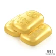 【點睛品】伍台錢x3塊 黃金金條_計價黃金(共約15錢/共約56.25克)