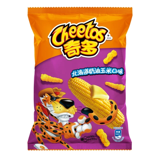 【cheetos 奇多】奇多北海道奶油玉米口味玉米棒126g/包