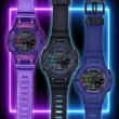 【CASIO 卡西歐】G-SHOCK 藍牙連線 科幻世界 雙顯腕錶 母親節 禮物(GA-B001CBR-1A)