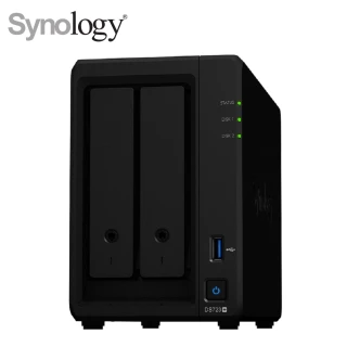【Synology 群暉科技】搭希捷 4TB x2 ★ DS723+ 2bay NAS 網路儲存伺服器