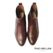 【TINO BELLINI 貝里尼】義大利進口尖頭切爾西短靴FWNV016C(焦糖)