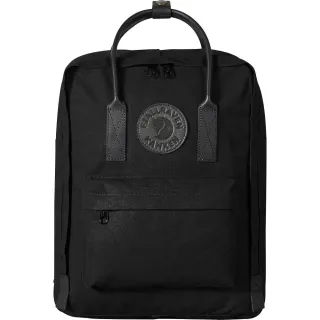 【Fjallraven】Kanken No.2 Black 經典款 小狐狸 瑞典 北極狐 後背包 狐狸包 空肯包 FR23567(純黑特別版)