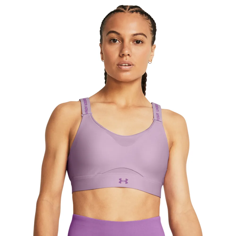 【UNDER ARMOUR】UA 女 Infinity 高衝擊運動內衣_1384112-543(紫色)